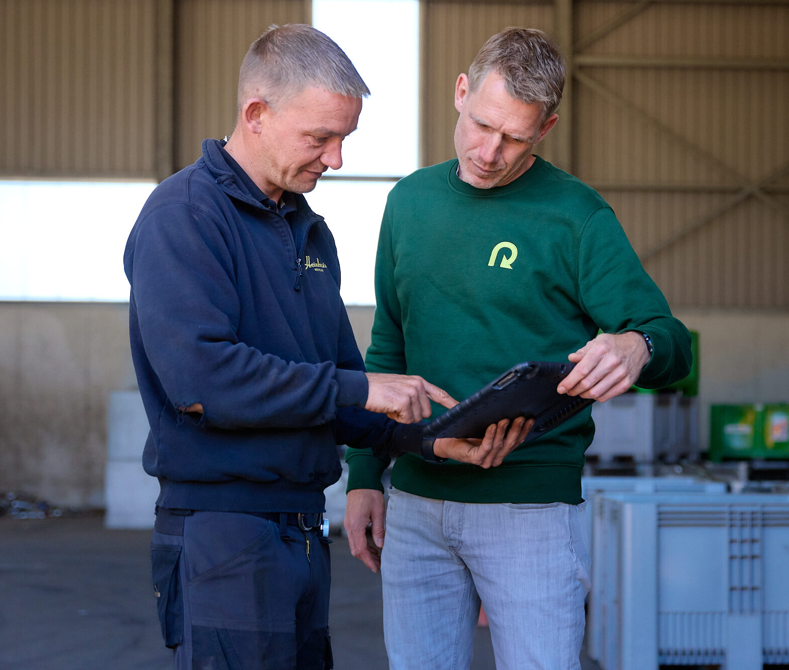 Recirculo Software in Actie